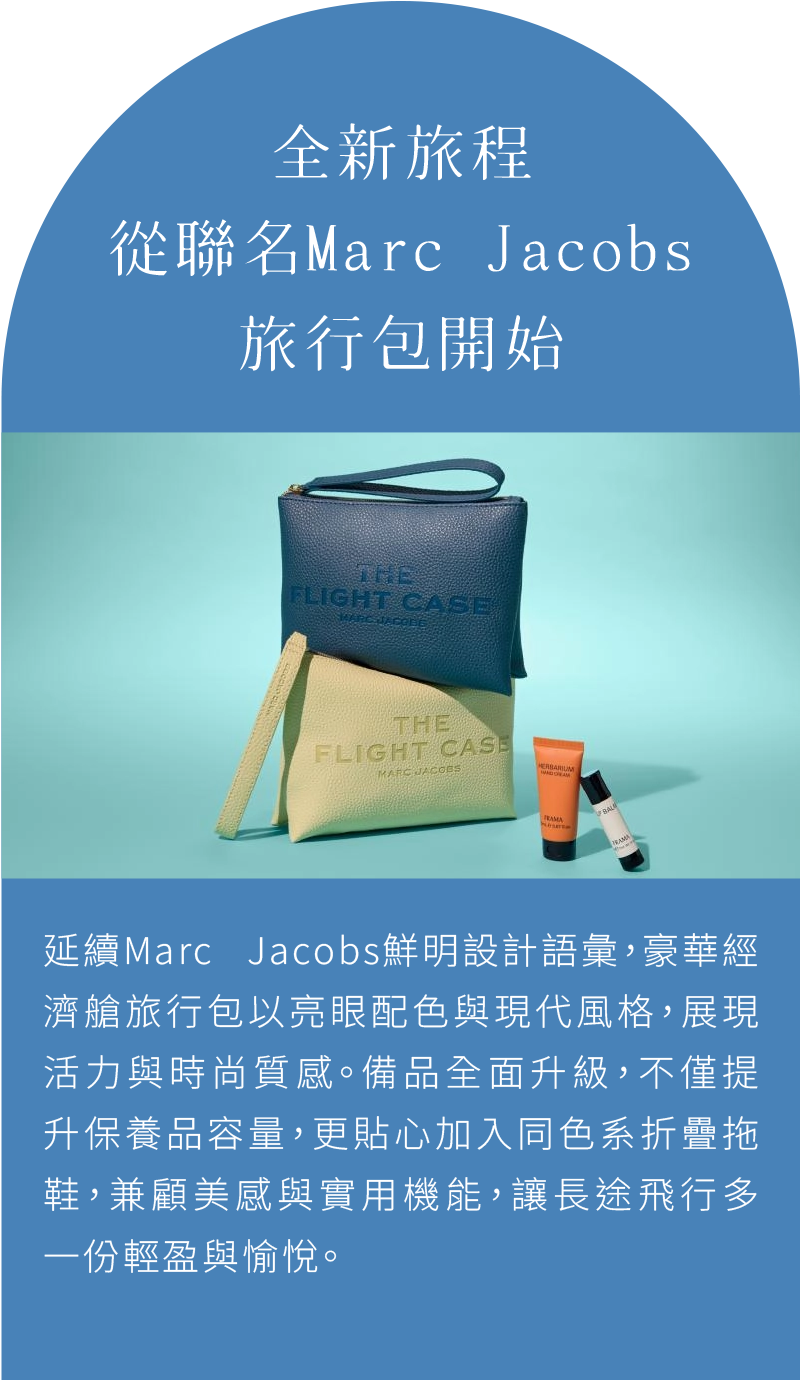 全新旅程從聯名Marc Jacobs旅行包開始